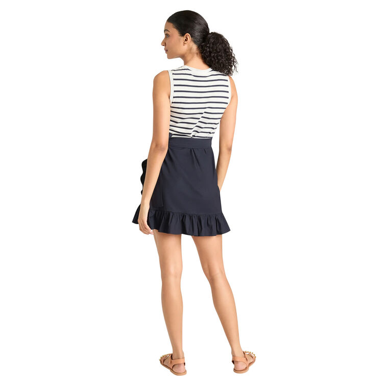 Stripe Mahlia Short Sleeve Mini Dress image number null