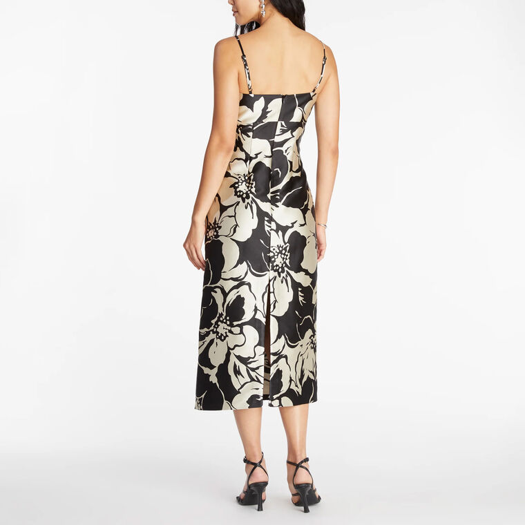 Neema Printed Midi Dress image number null