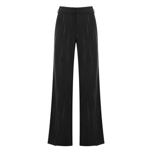 Isaac Viscose Suiting Flared Pant