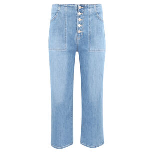 Crosbie Cropped Wide Leg Jeans