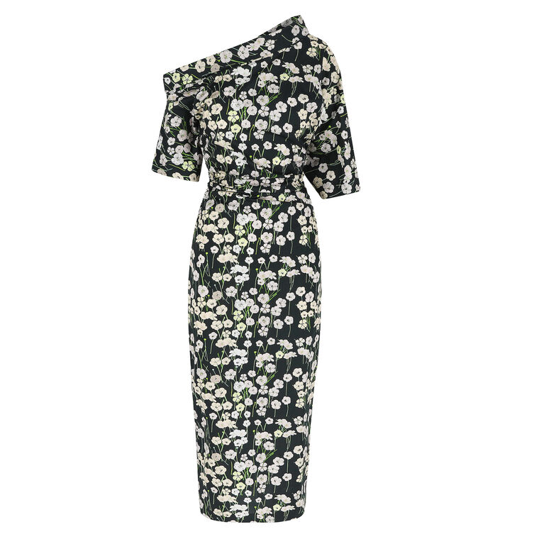 Bowery Buttercups Off-The-Shoulder Dress image number null