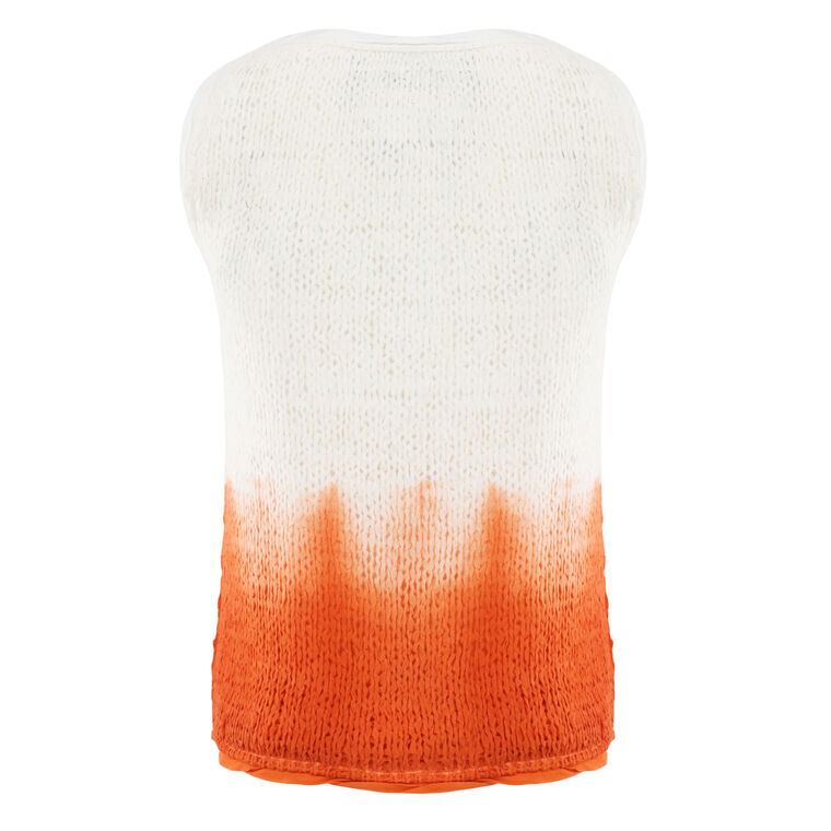 Wool And Silk Overdyed Tank image number null