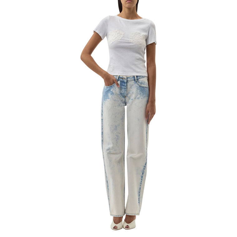 Short Sleeve Polka T-Shirt image number null