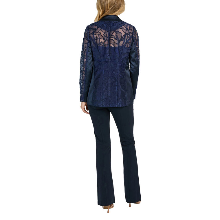 Embroidered Flor Organza Jacket image number null