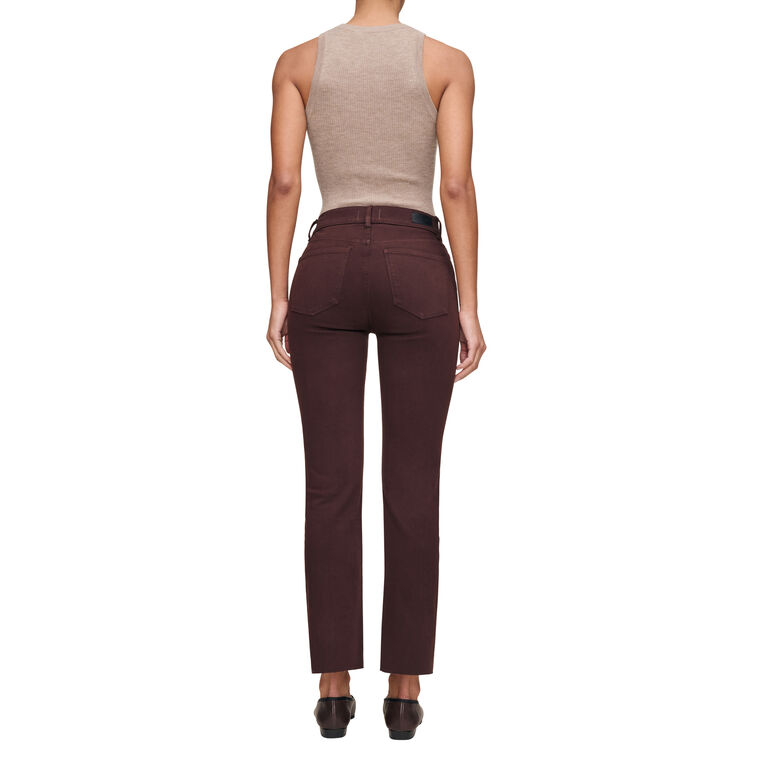 Mara Mid Rise Ankle Straight-Leg Jean image number null
