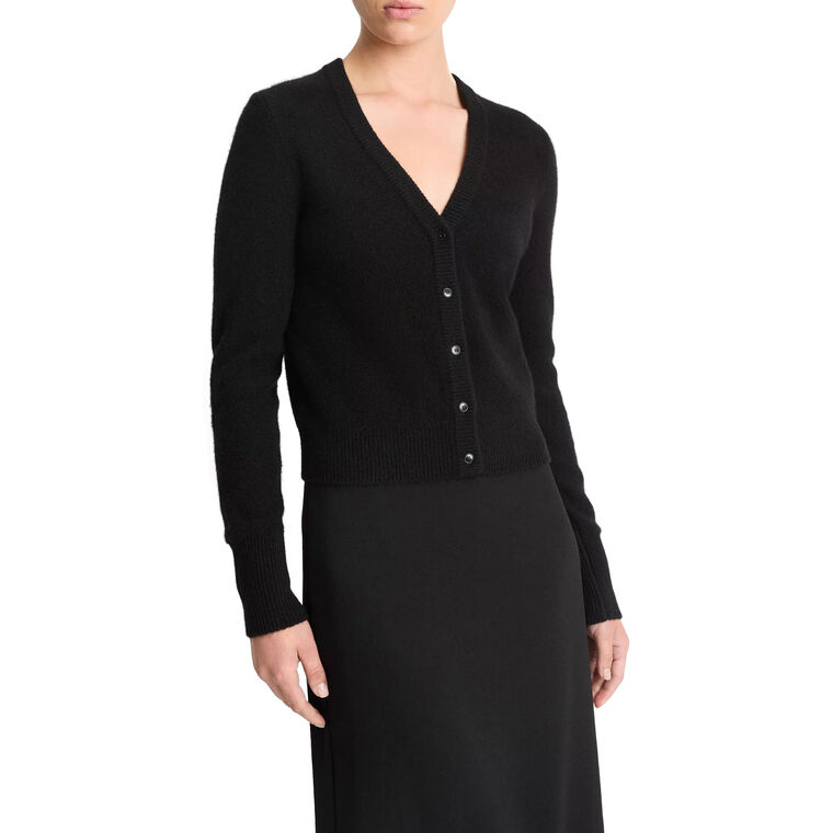 Plush Cashmere Cardigan image number null