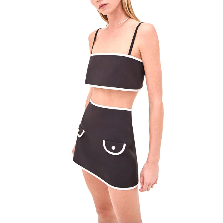Simi Sleeveless Crop Top image number null