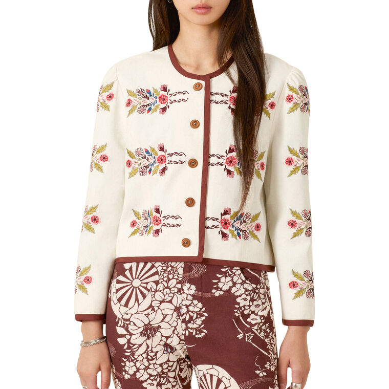 Dorian Heirloom Flora Jacket image number null