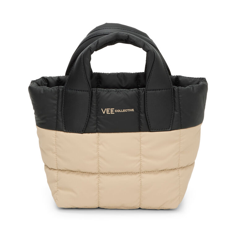 Porter Two-Tone Mini Tote Bag image number null