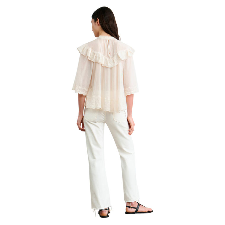 Alain Relaxed Pullover Blouse image number null
