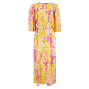 Satin Belt Dress