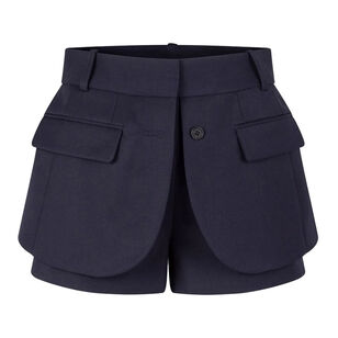 Jacket Hem Shorts