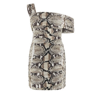 Python Print Mini Dress
