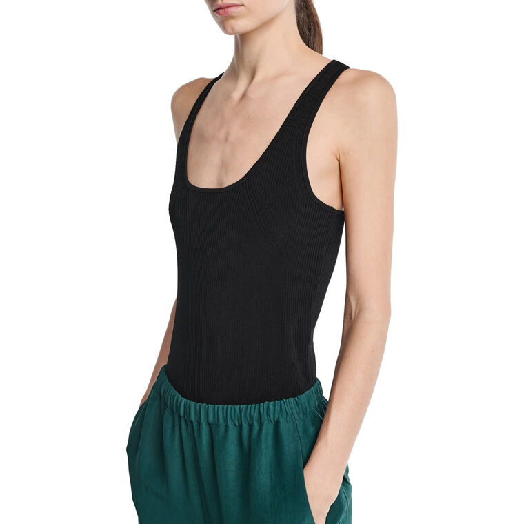 Skinny Racer Tank Top image number null