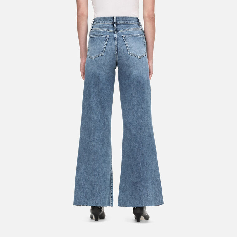 Le Palazzo Crop Raw Fray Jean image number null