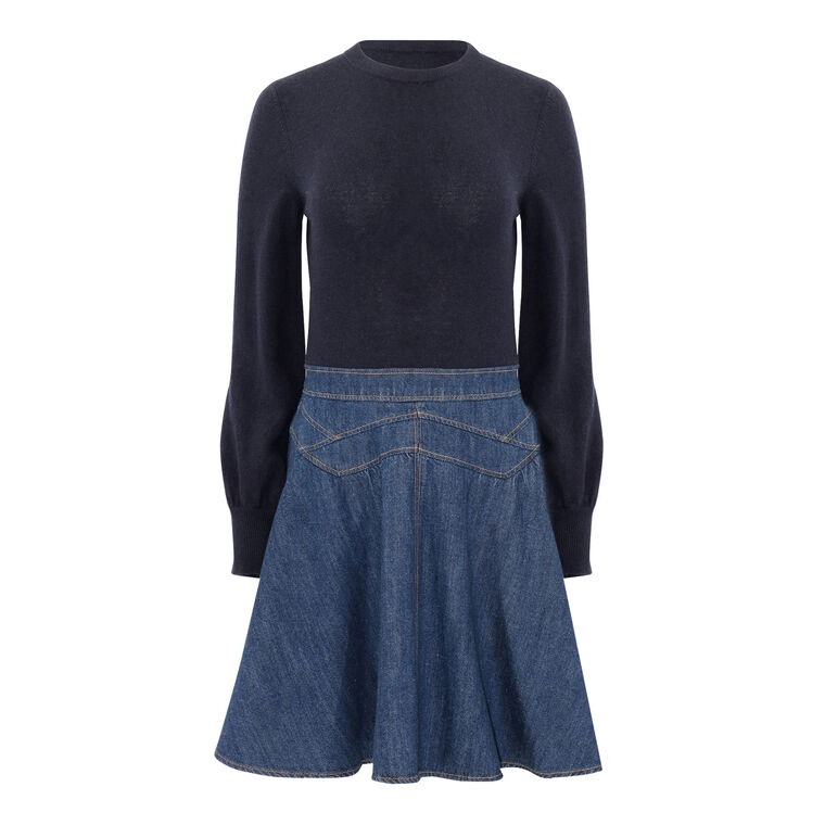 Matilda Denim Skirt Dress image number null