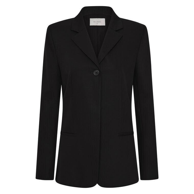 90s Wool Blazer image number null