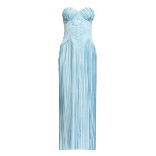 Ashika Strapless Midi Gown