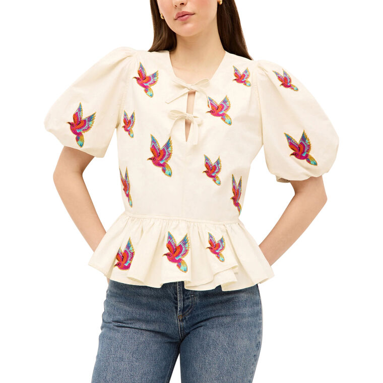 Estella Puff Sleeve Top image number null