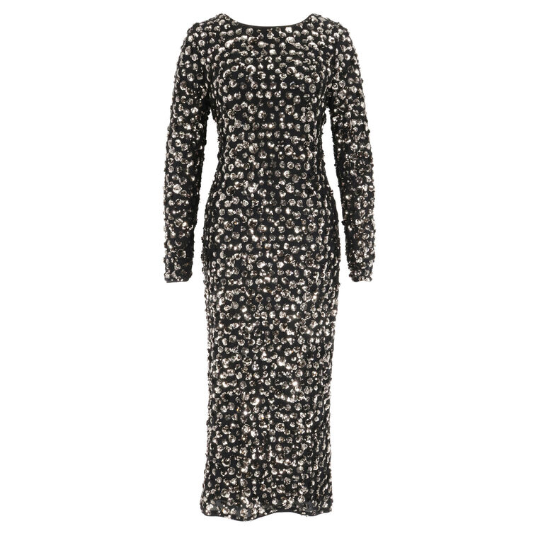 Abbygail Sequin Midi Dress image number null