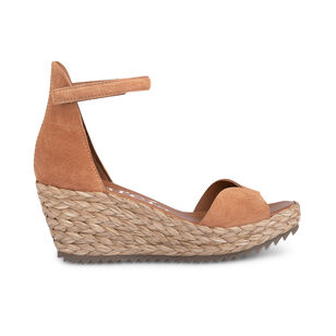 Feba Seagrass Midi Wedge Platform Sandal