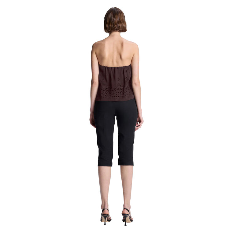 Dalia Strapless Embroidered Top image number null
