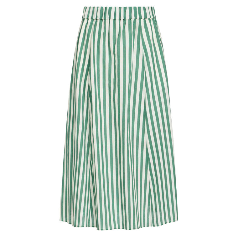 Sasha Pull-On Midi Skirt image number null