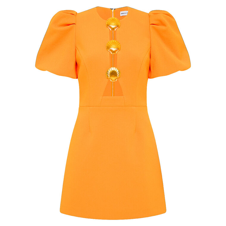 Sirene Puff Sleeve Mini Dress image number null