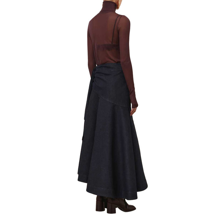 Fine Knit High Neck Top image number null