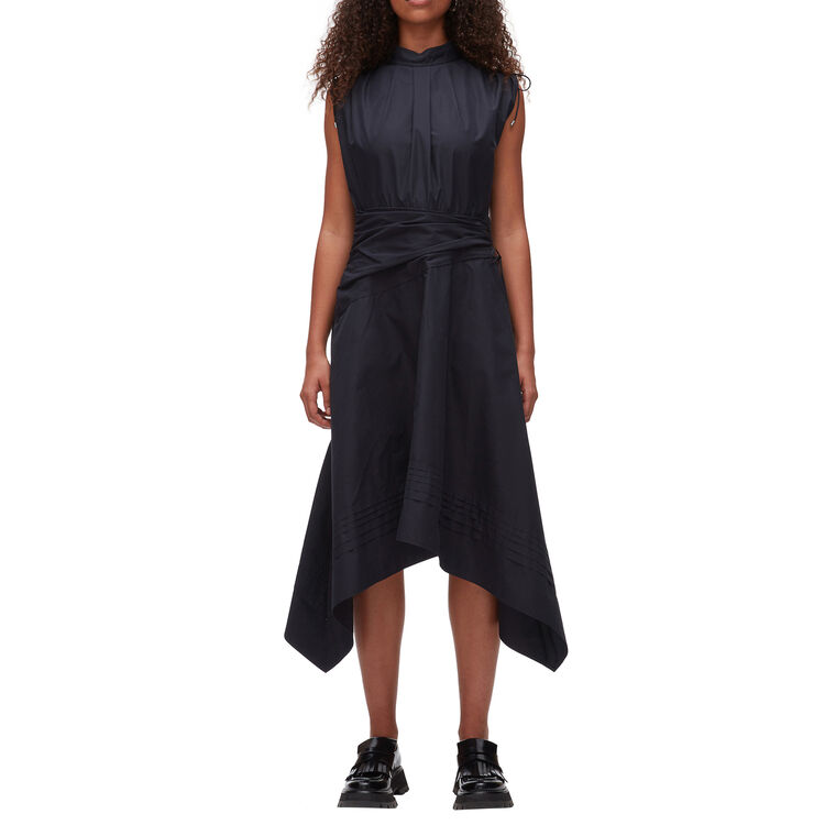 Ruched Handkerchief Dress image number null