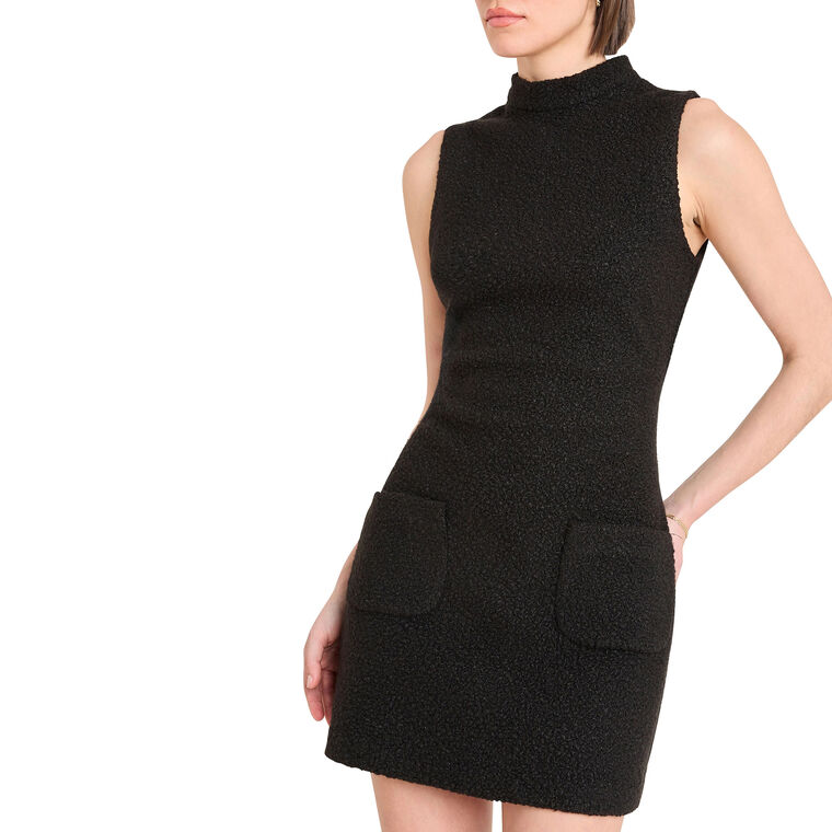 Como Sleeveless Boucle Mini Dress image number null