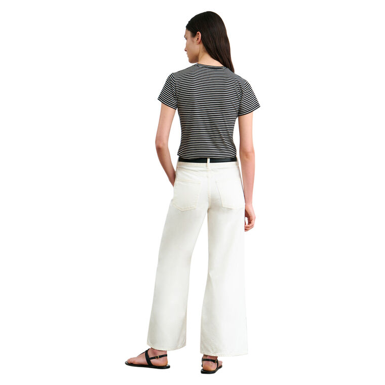 Lana Cotton Jersey Crewneck Tee image number null