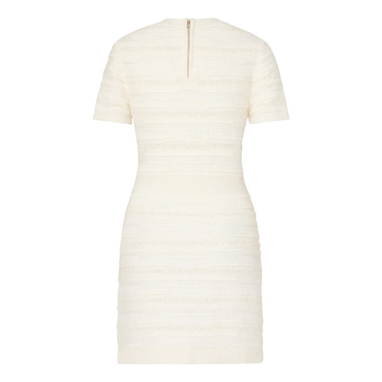 Kennedy Textured V-Neck Knit Mini Dress image number null