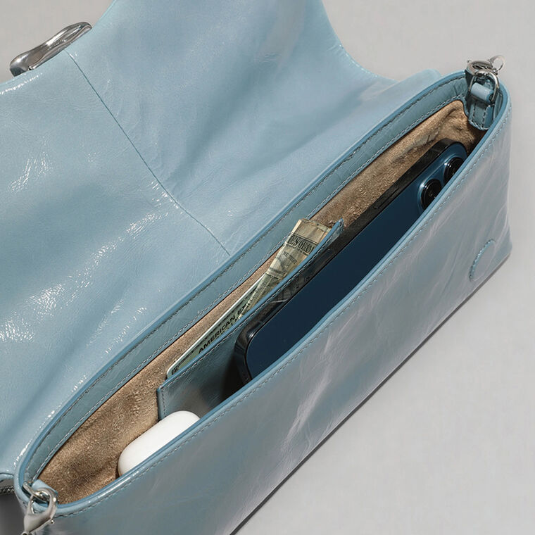 Silver Ribbon Convertible Clutch image number null