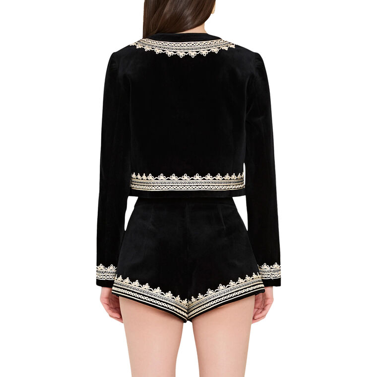 Braswell Velvet Jacket image number null