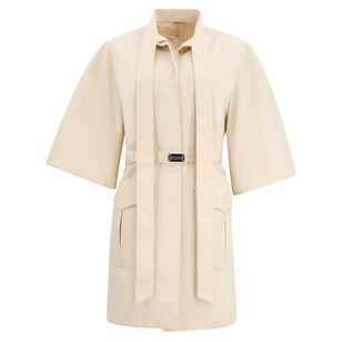 Corya Flare Sleeve Belted Mini Dress