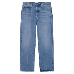 The Vertical Crop Straight-Leg Jean