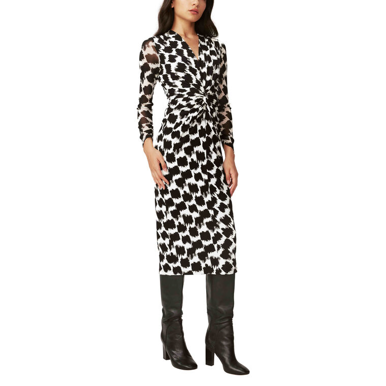 Libra Long Sleeve Midi Dress image number null