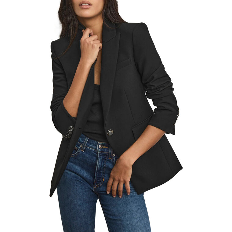 Miller Single-Breasted Dickey Jacket image number null