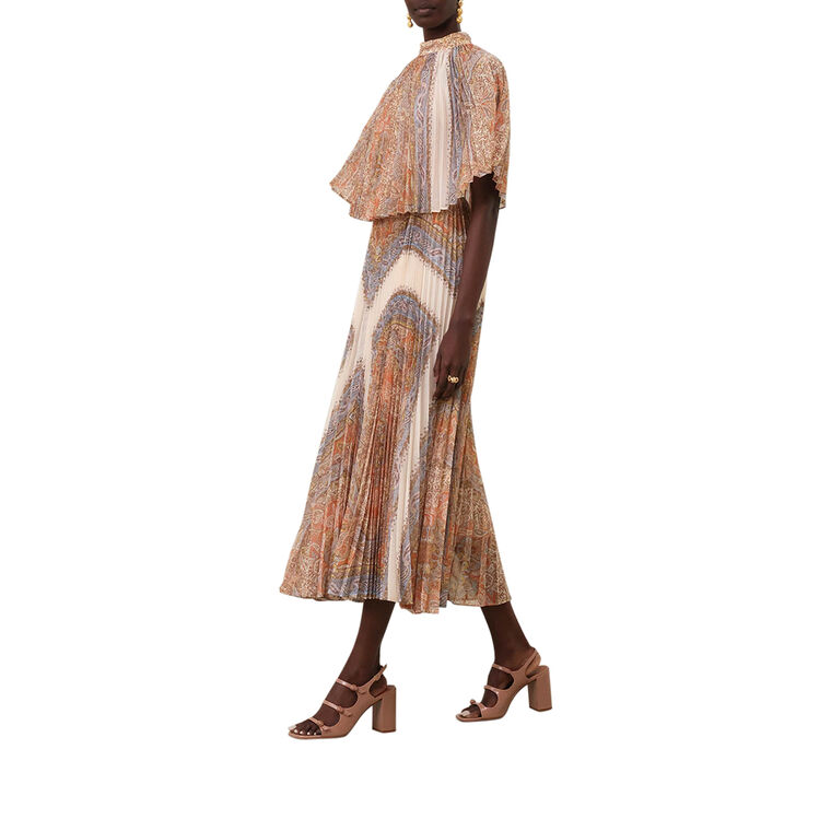 Illustration Sunray Midi Dress image number null