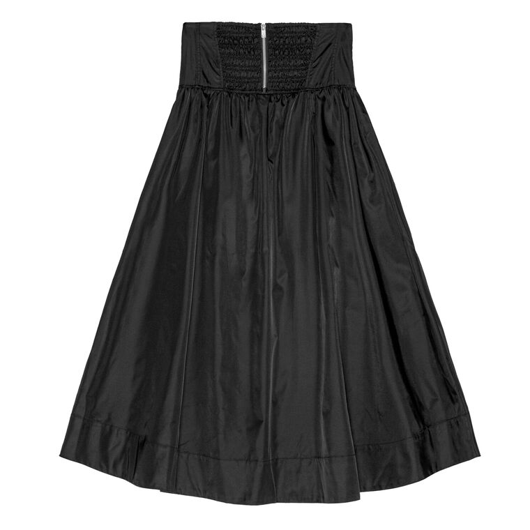 Duchesse Nylon Long Pocket Skirt image number null