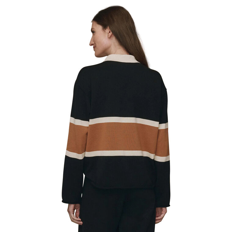 The Rugby Long Sleeve Pullover Sweater image number null