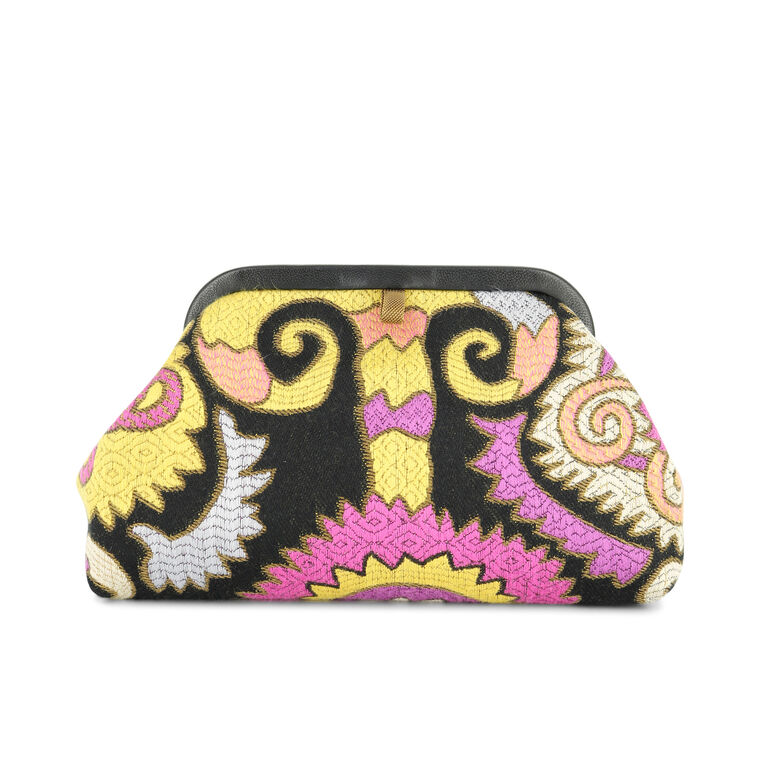 Liette Woven Clutch image number null
