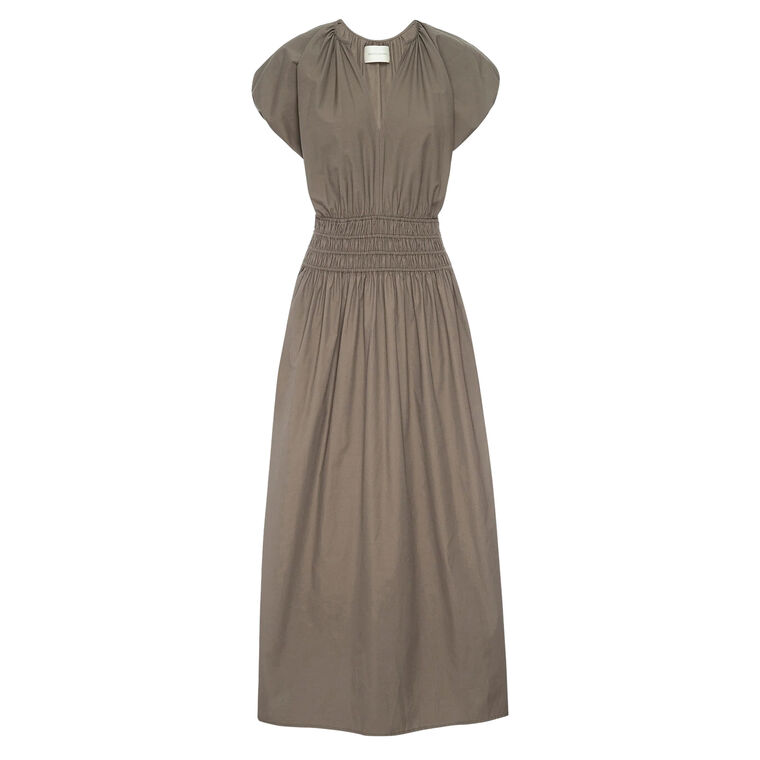 The Mina Short Sleeve Midi Dress image number null