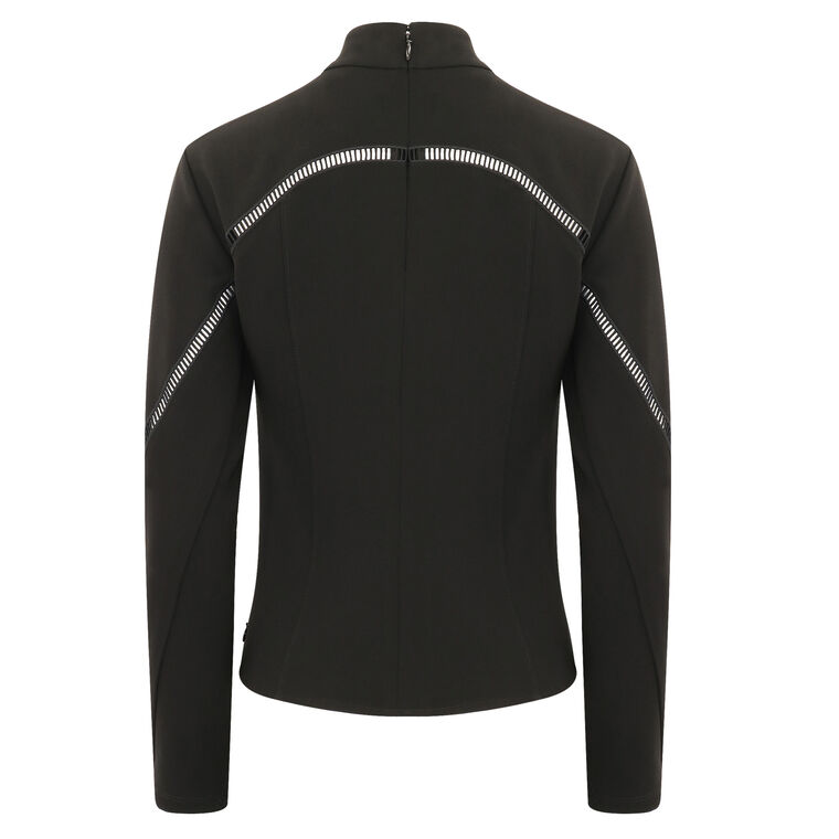 Holly Open-Stitch Long Sleeve Top image number null