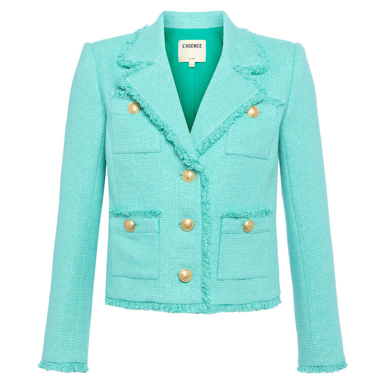 Sylvia Collared Tweed Jacket image number null