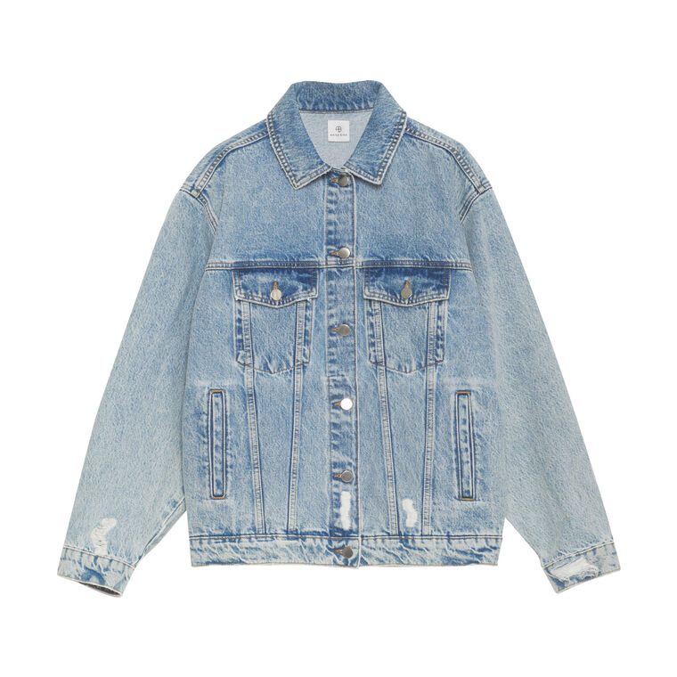 Rory Oversized Denim Jacket image number null