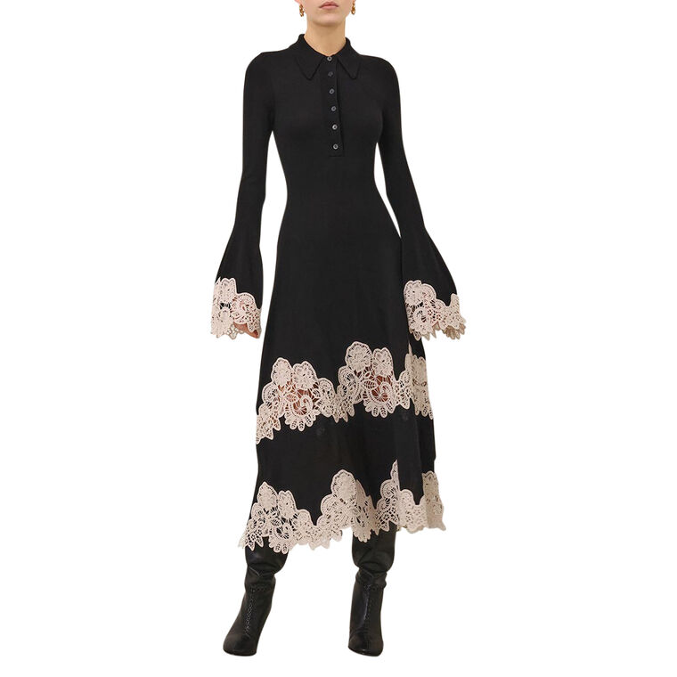 Valiant Merino Lace Dress image number null