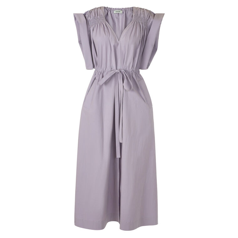 Falls Sleeveless V-Neck Cotton Midi Dress image number null