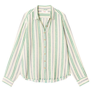 Bowie Long Sleeve Striped Button-Up Shirt